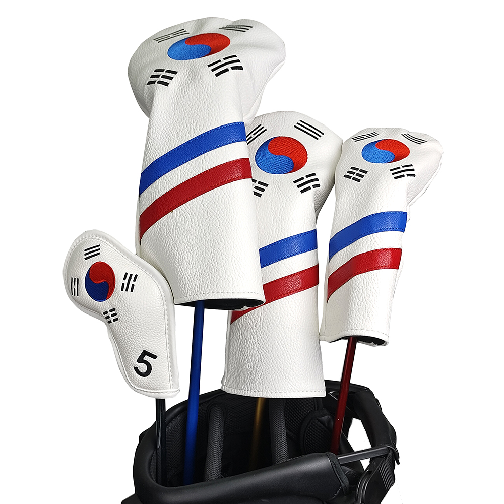 Golf Equipment Organizer - مجموعة أغطية رؤوس مضارب الجولف الكورية
