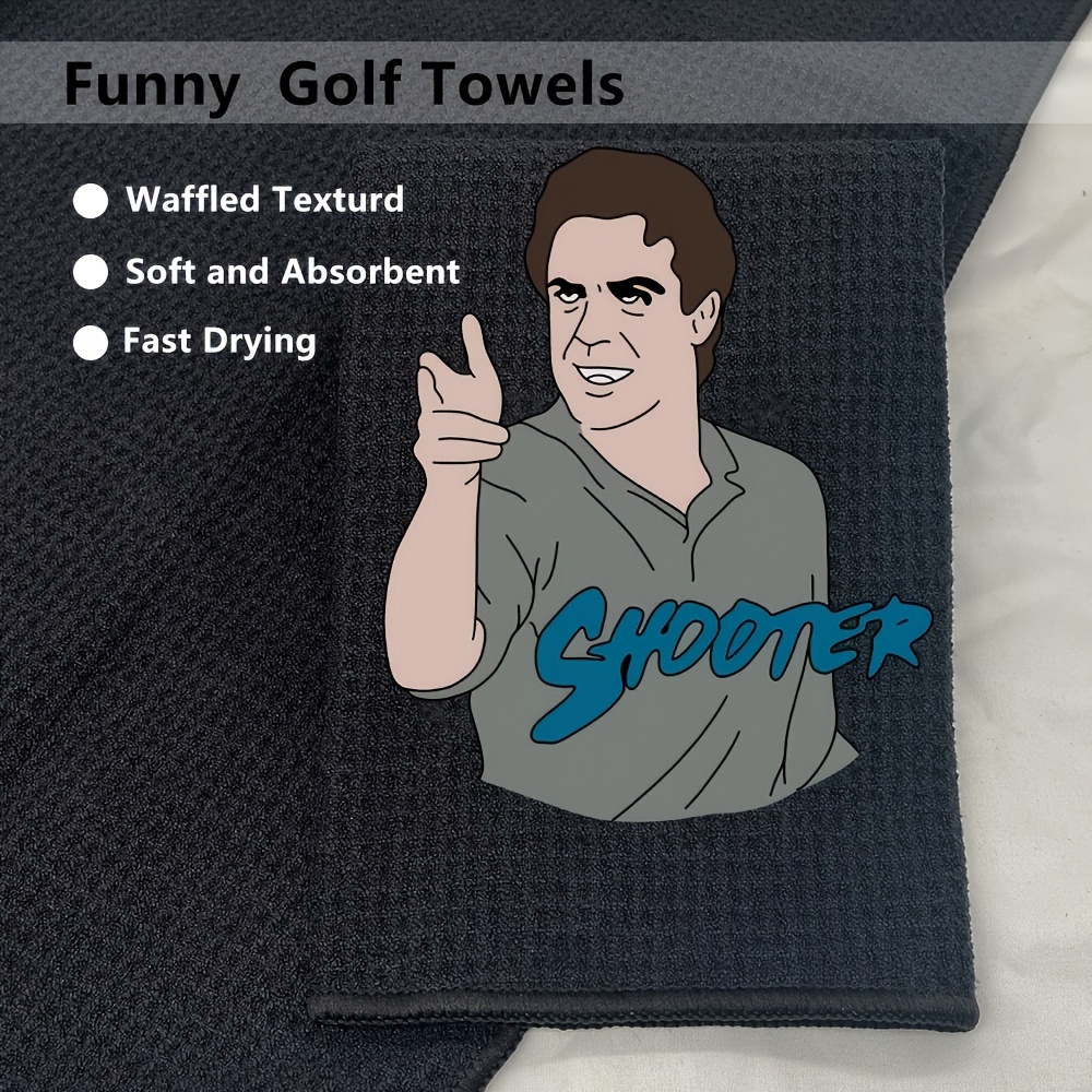 منشفة جولف فاخرة مع مشبك - هدي - مراجعة Golf Towel Waffle وسعره