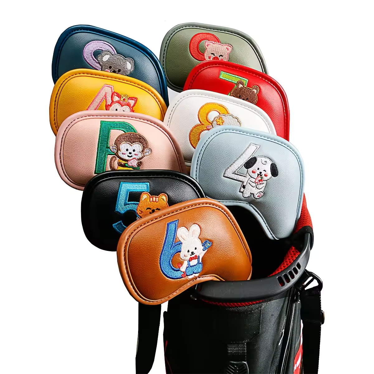 9 قطع من أغطية رؤوس مضارب الجو - مراجعة Golf Equipment Organizer وسعره