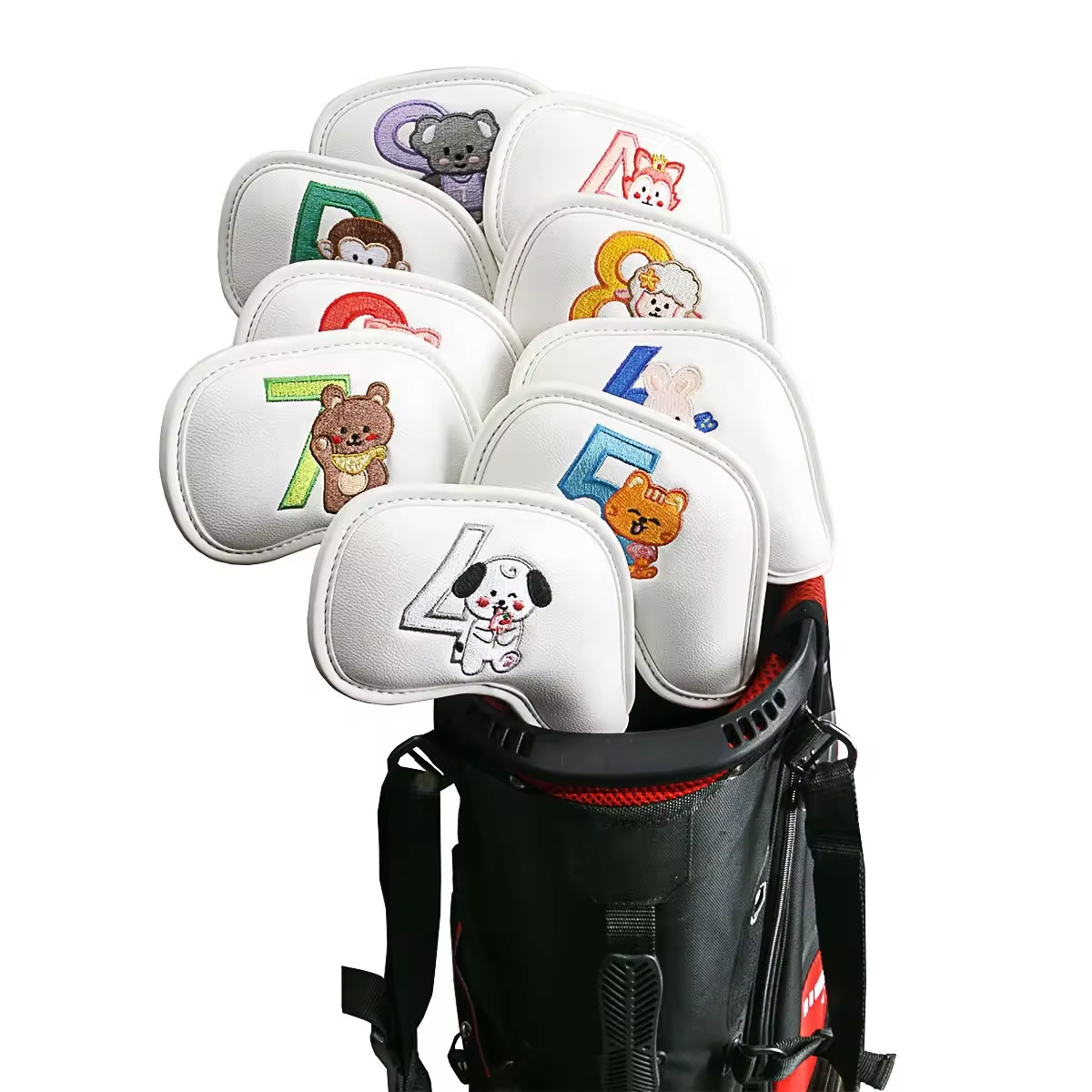9 قطع من أغطية رؤوس مضارب الجو - مراجعة Golf Equipment Organizer وسعره