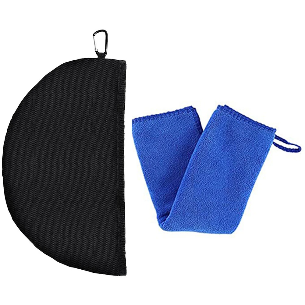 أداة تنظيف القرص الطائر مع قما - مراجعة Golf Towel Waffle وسعره