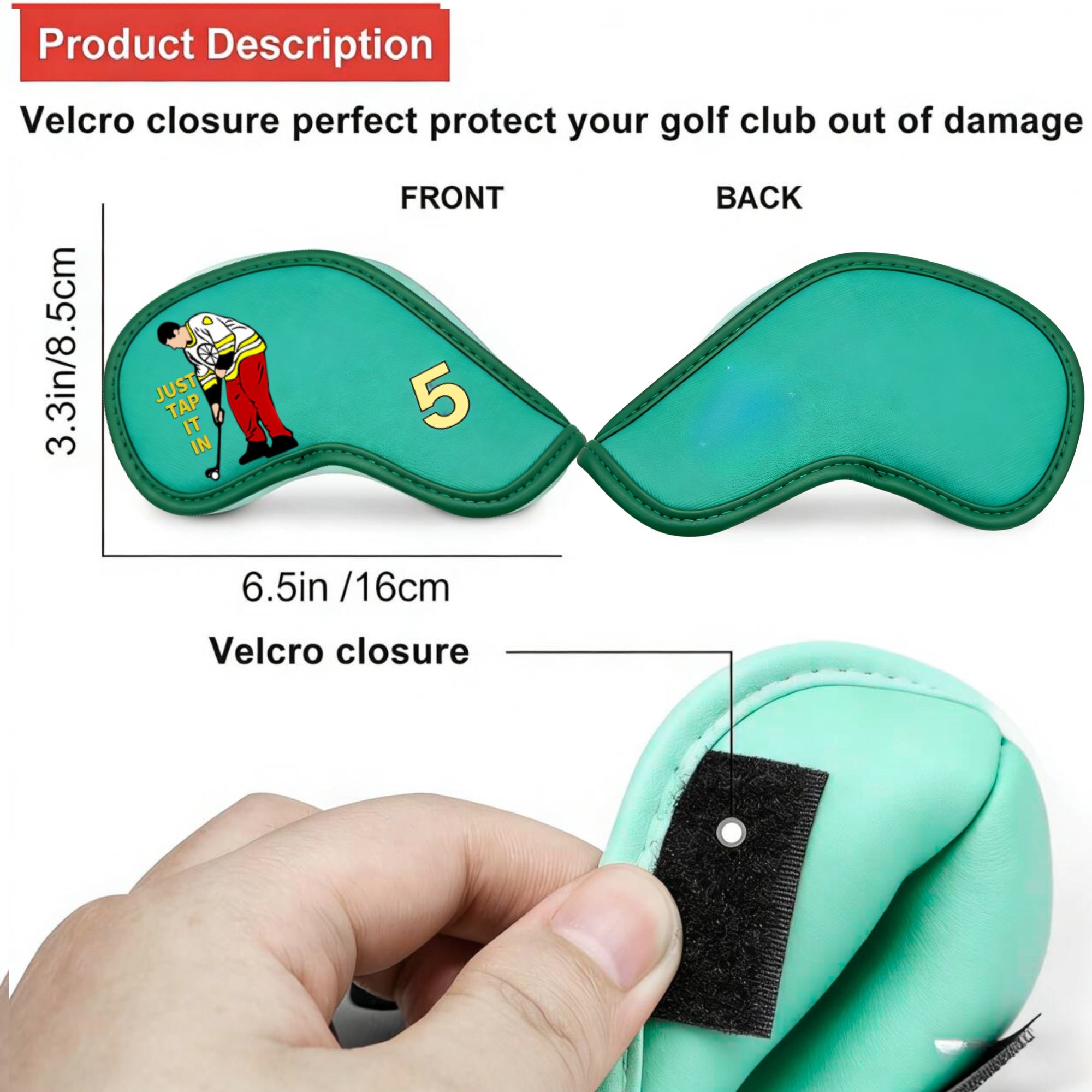 9 قطع من أغطية رؤوس مضارب الجو - مراجعة Golf Equipment Organizer وسعره